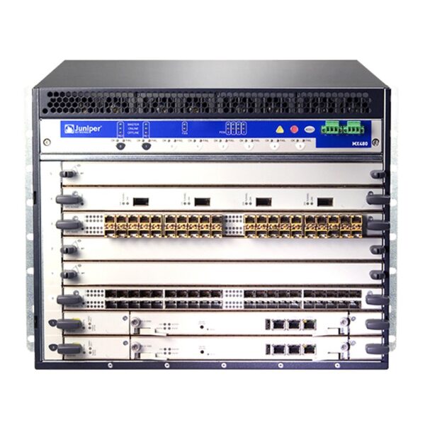NEW JUNIPER MX480-PREMIUM2-DC / RES-1800X4-16G-BB SCB-MX960-BB MPC2-3D ...