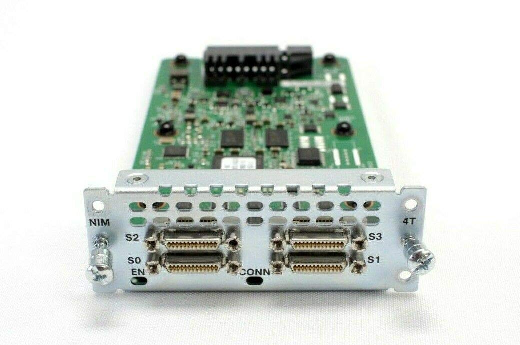 Cisco NIM-4T WAN Network Interface Module Serial Adapter - SURPLUS IT ...