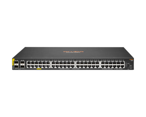 HPE Aruba 6000 R8N85A 48G Class4 PoE 4SFP 370W Switch 48 ports ...